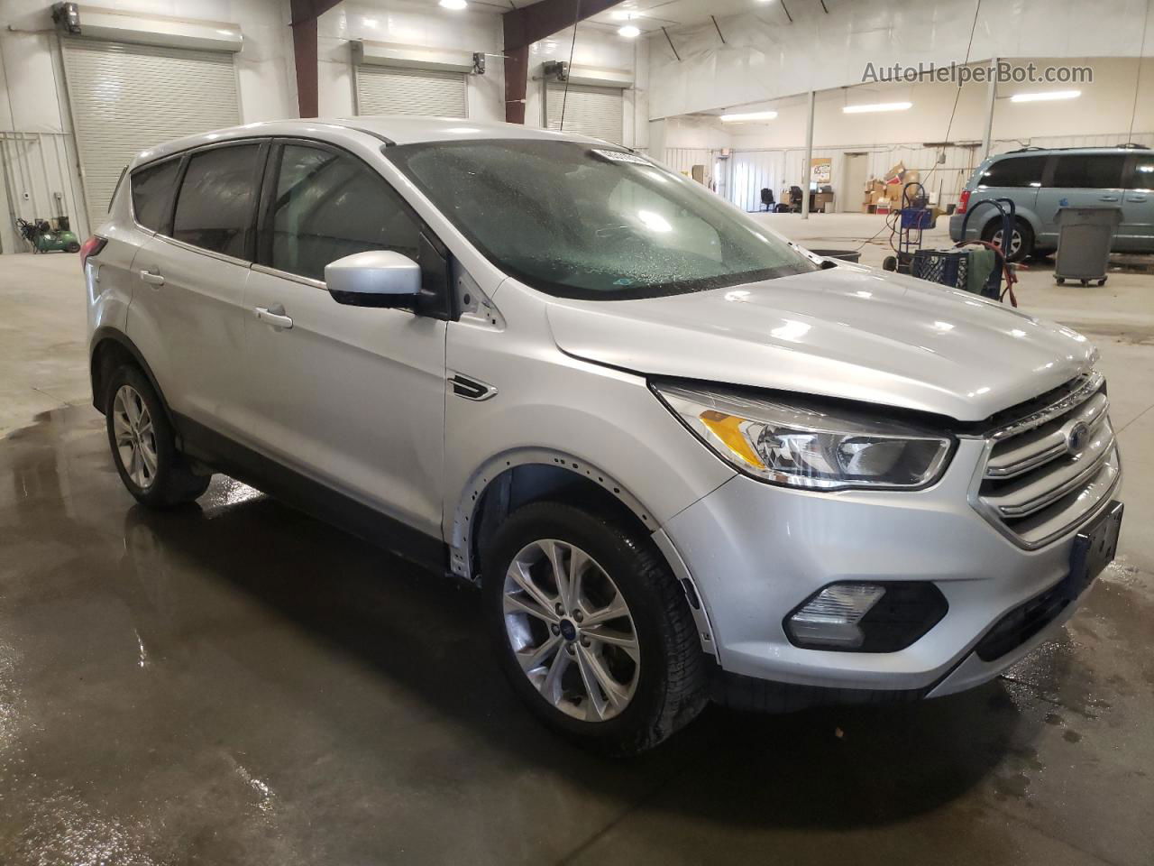 2019 Ford Escape Se Silver vin: 1FMCU9GD1KUA08842