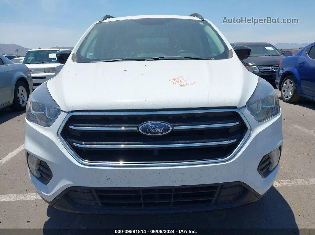 2019 Ford Escape Se White vin: 1FMCU9GD1KUA80785