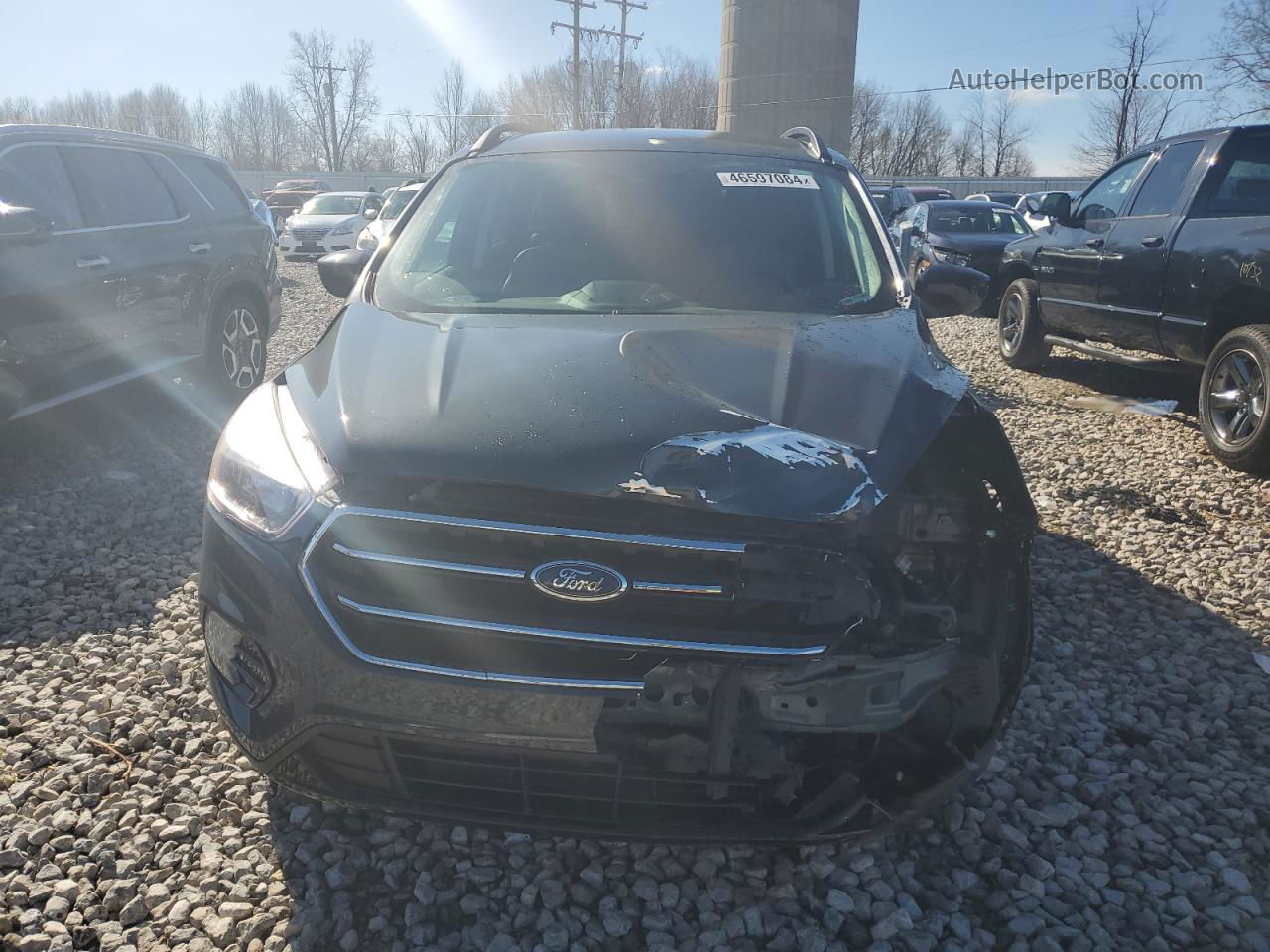 2019 Ford Escape Se Blue vin: 1FMCU9GD1KUA98140