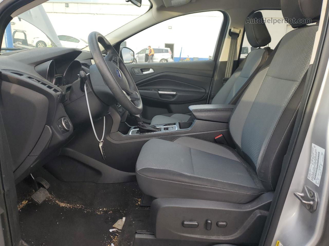 2019 Ford Escape Se Silver vin: 1FMCU9GD1KUB10061