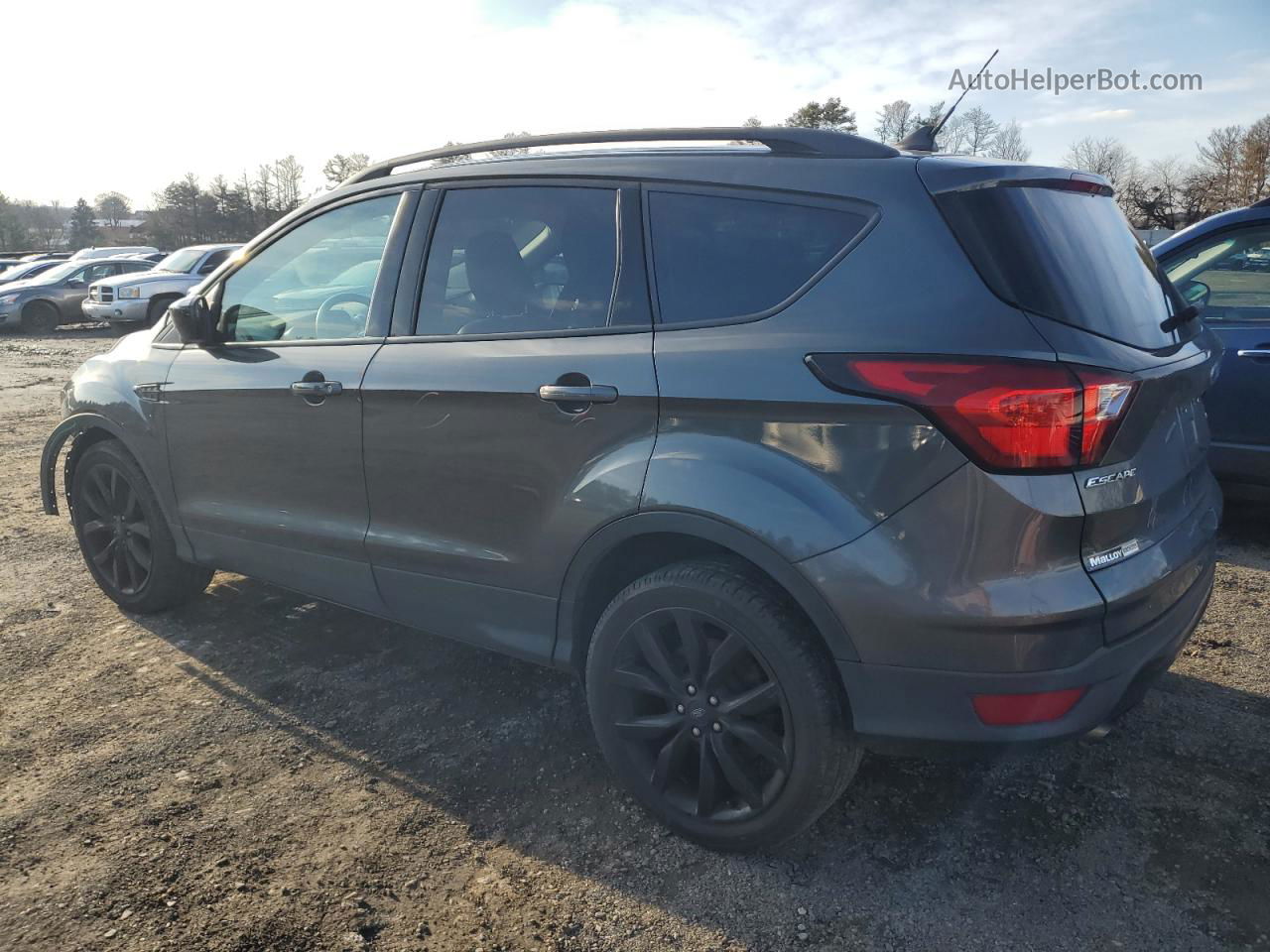 2019 Ford Escape Se Charcoal vin: 1FMCU9GD1KUB75623