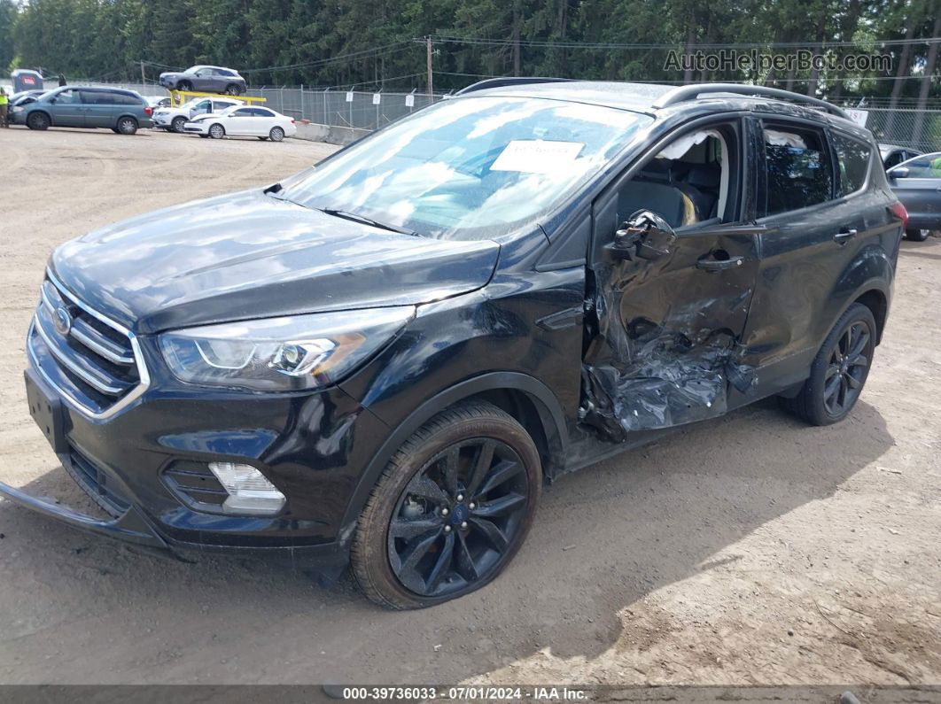 2019 Ford Escape Se Black vin: 1FMCU9GD1KUC33729