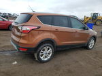 2017 Ford Escape Se Brown vin: 1FMCU9GD2HUC50130