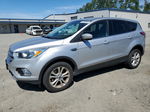 2017 Ford Escape Se Silver vin: 1FMCU9GD2HUD20709