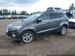 2017 Ford Escape Se Gray vin: 1FMCU9GD2HUD29555