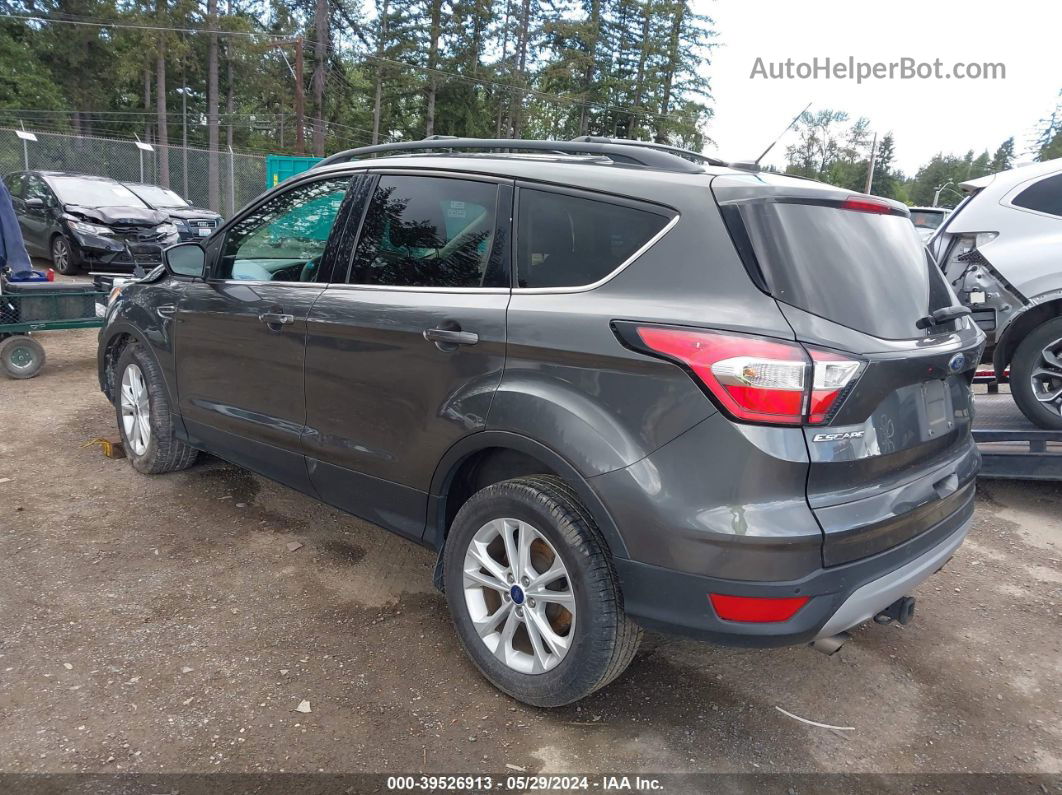 2017 Ford Escape Se Gray vin: 1FMCU9GD2HUD29555