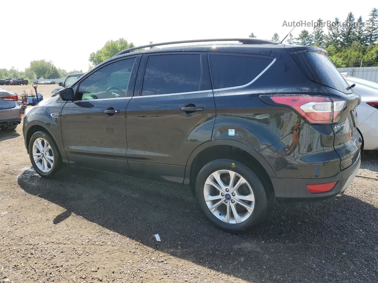 2017 Ford Escape Se Black vin: 1FMCU9GD2HUE58881