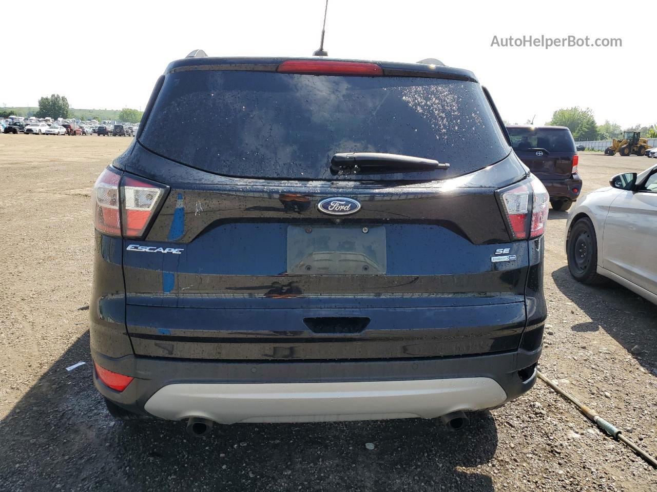 2017 Ford Escape Se Black vin: 1FMCU9GD2HUE58881