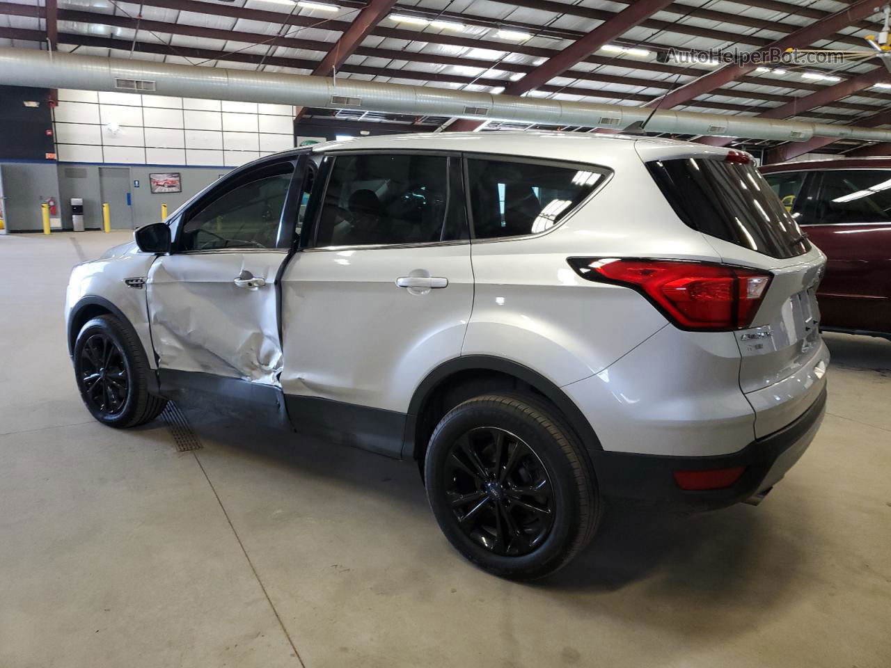 2019 Ford Escape Se Silver vin: 1FMCU9GD2KUC07401