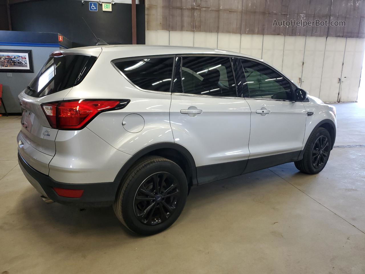 2019 Ford Escape Se Silver vin: 1FMCU9GD2KUC07401