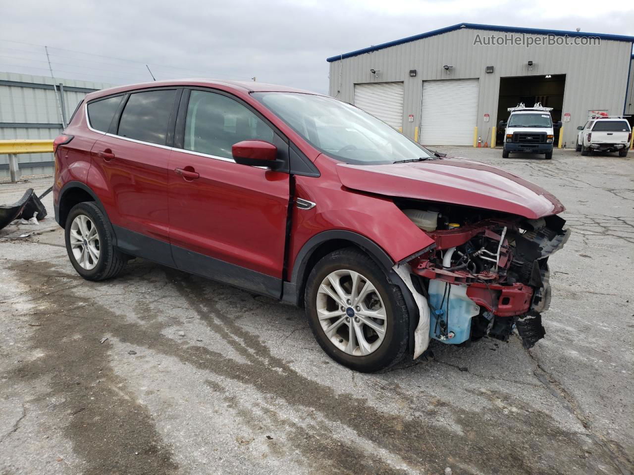 2019 Ford Escape Se Red vin: 1FMCU9GD2KUC26420