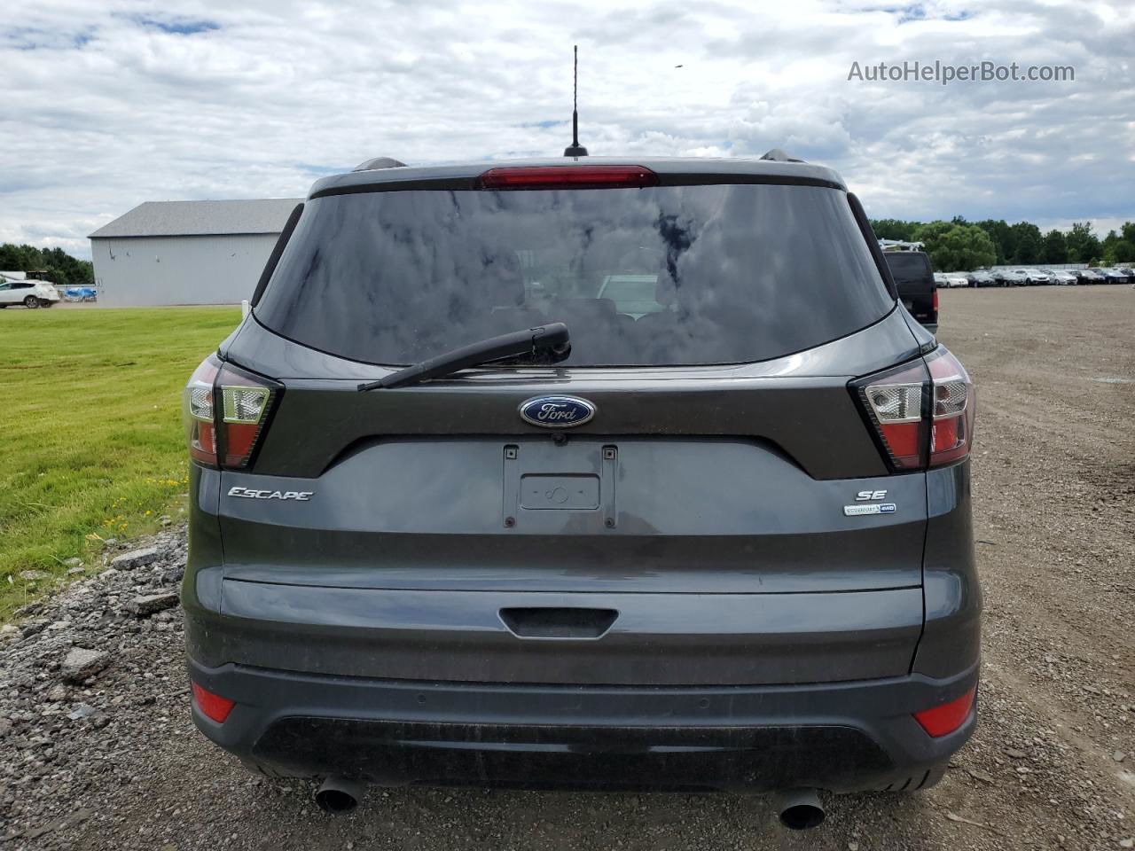 2017 Ford Escape Se Charcoal vin: 1FMCU9GD3HUC15399