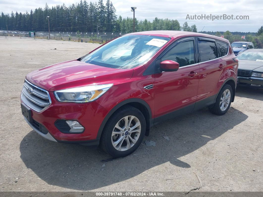 2017 Ford Escape Se Red vin: 1FMCU9GD3HUC27505