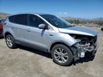 2017 Ford Escape Se Silver vin: 1FMCU9GD3HUE49395