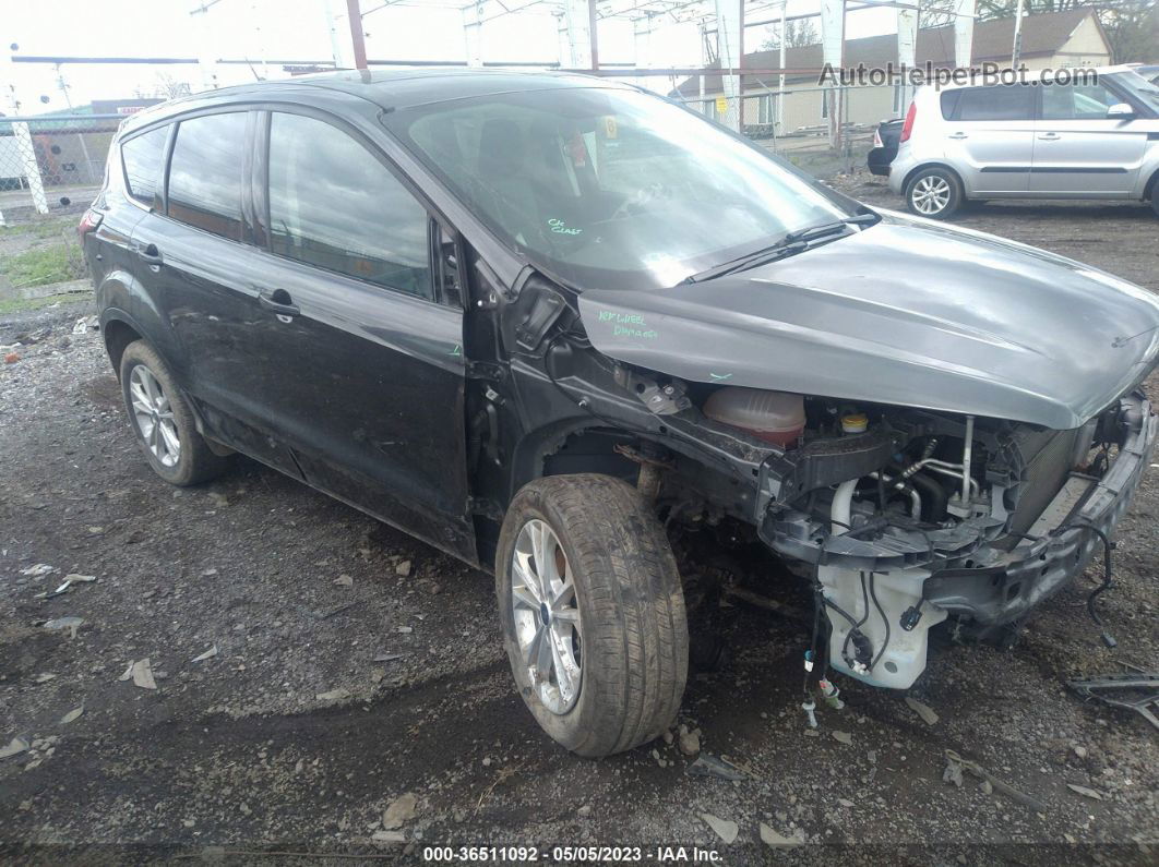 2019 Ford Escape Se Gray vin: 1FMCU9GD3KUA66127