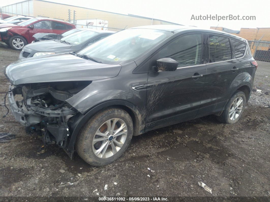 2019 Ford Escape Se Gray vin: 1FMCU9GD3KUA66127