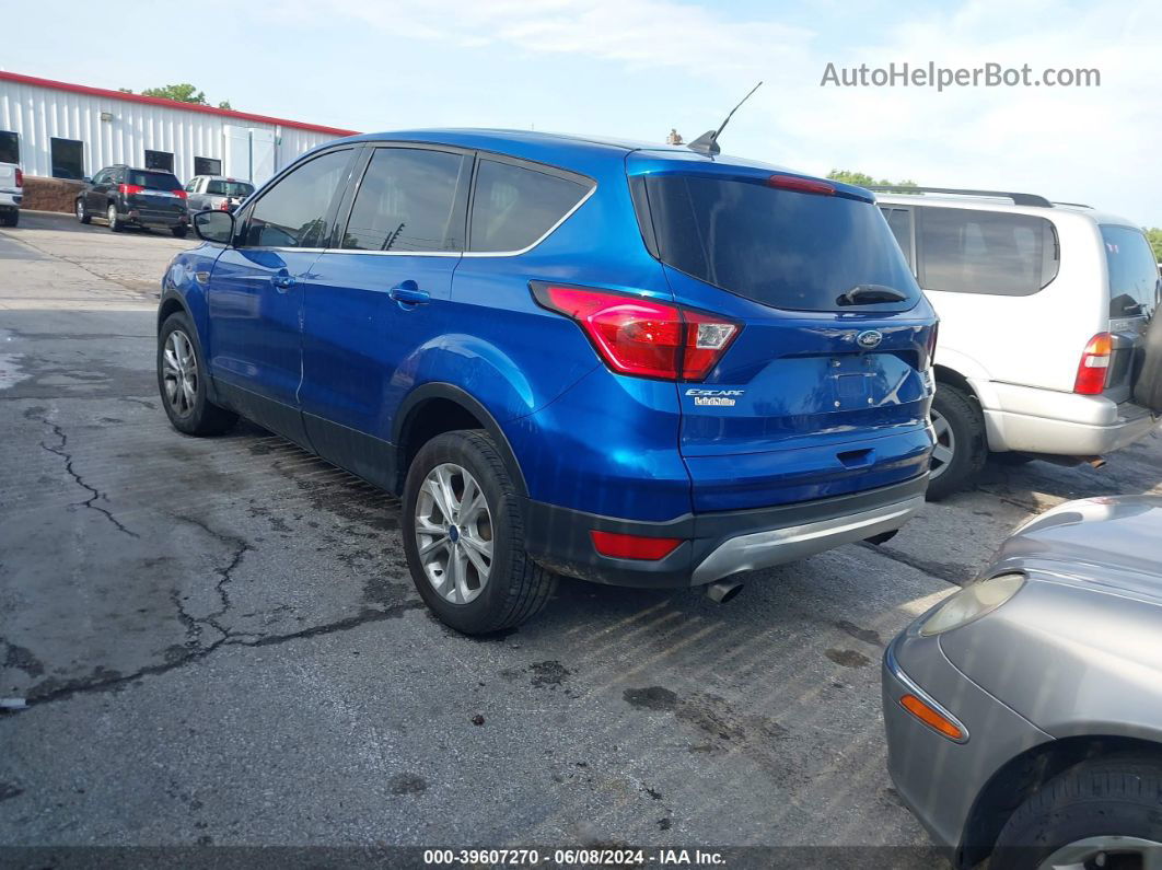 2019 Ford Escape Se Blue vin: 1FMCU9GD3KUB86218