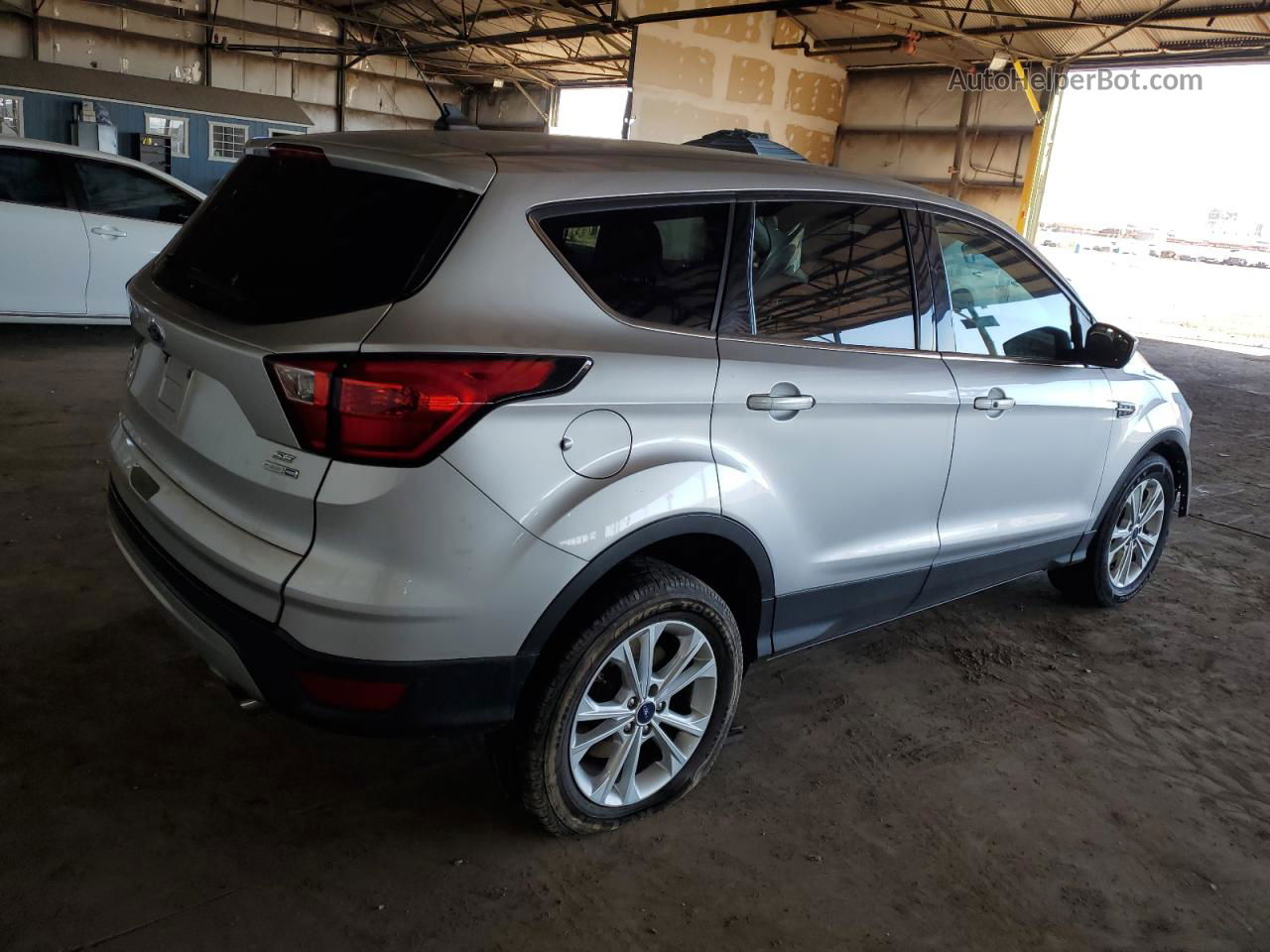 2019 Ford Escape Se Silver vin: 1FMCU9GD3KUC36681