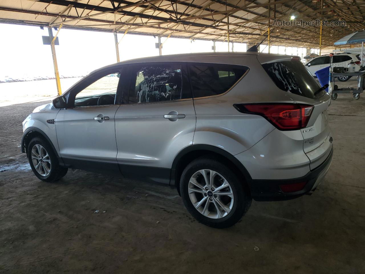 2019 Ford Escape Se Silver vin: 1FMCU9GD3KUC36681