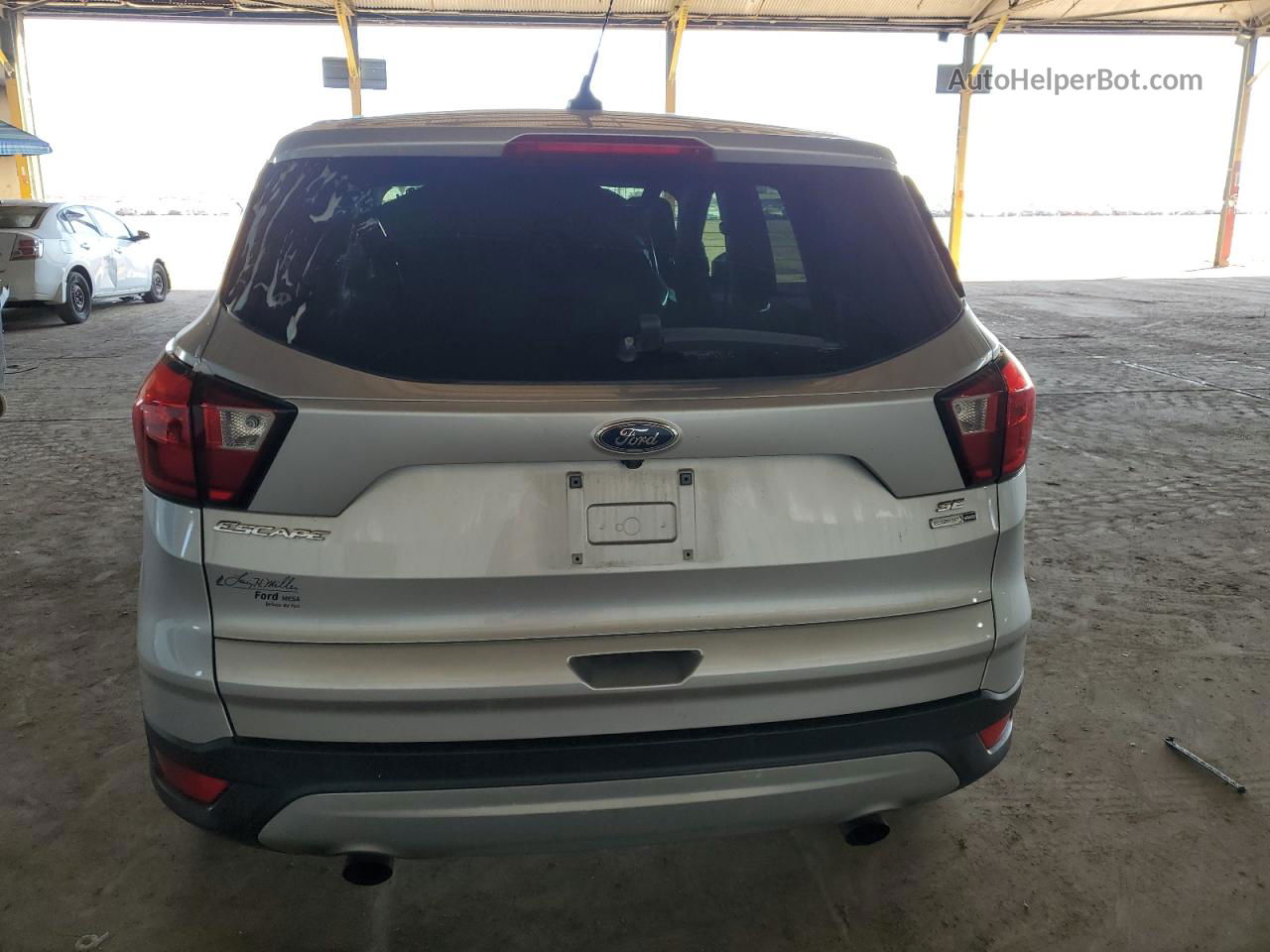 2019 Ford Escape Se Silver vin: 1FMCU9GD3KUC36681