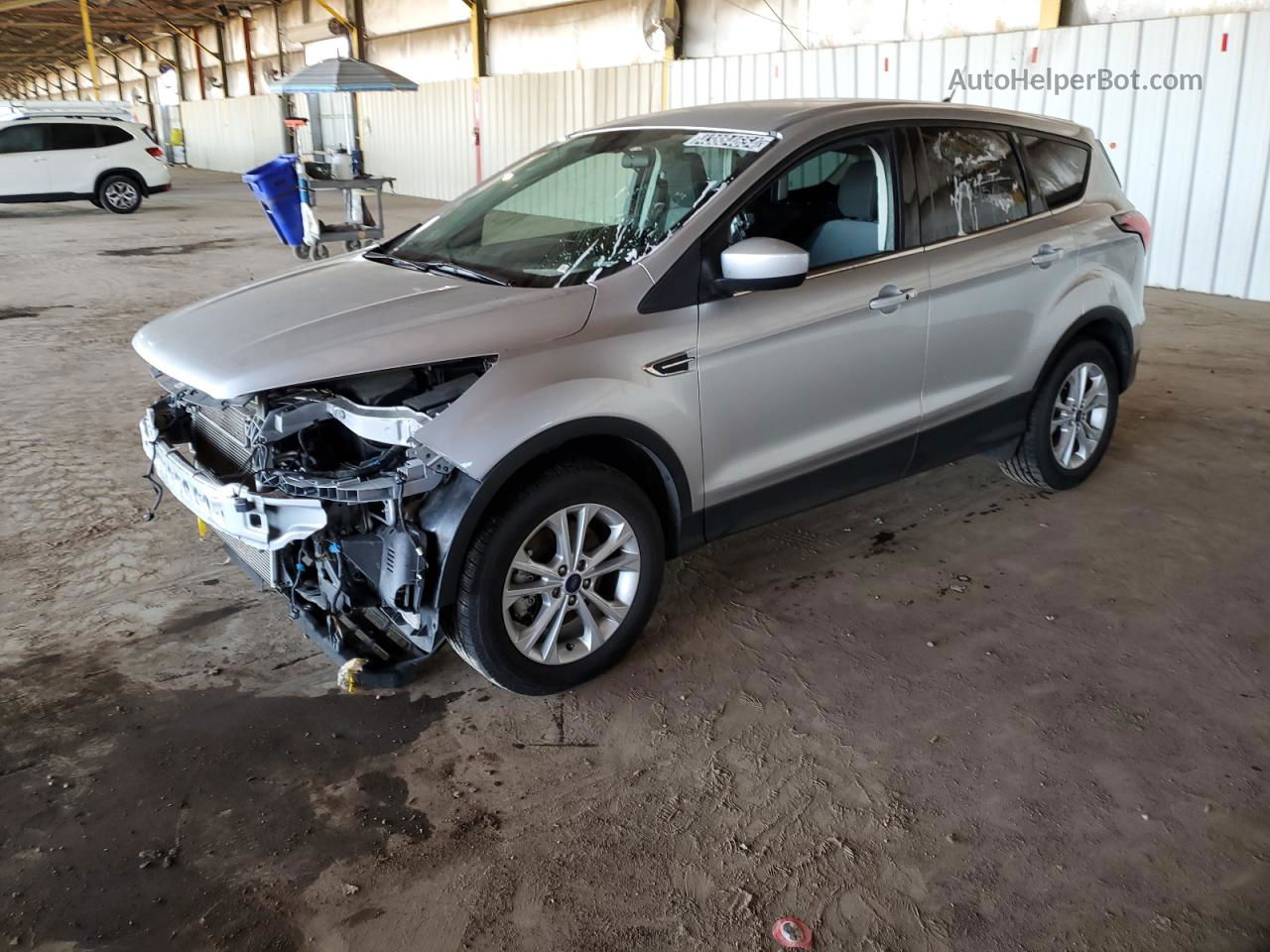 2019 Ford Escape Se Silver vin: 1FMCU9GD3KUC36681