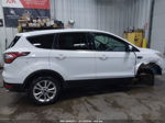 2017 Ford Escape Se White vin: 1FMCU9GD4HUB61899