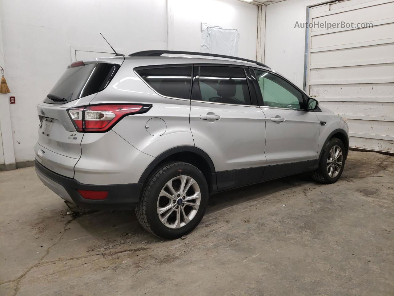 2017 Ford Escape Se Silver vin: 1FMCU9GD4HUC03813