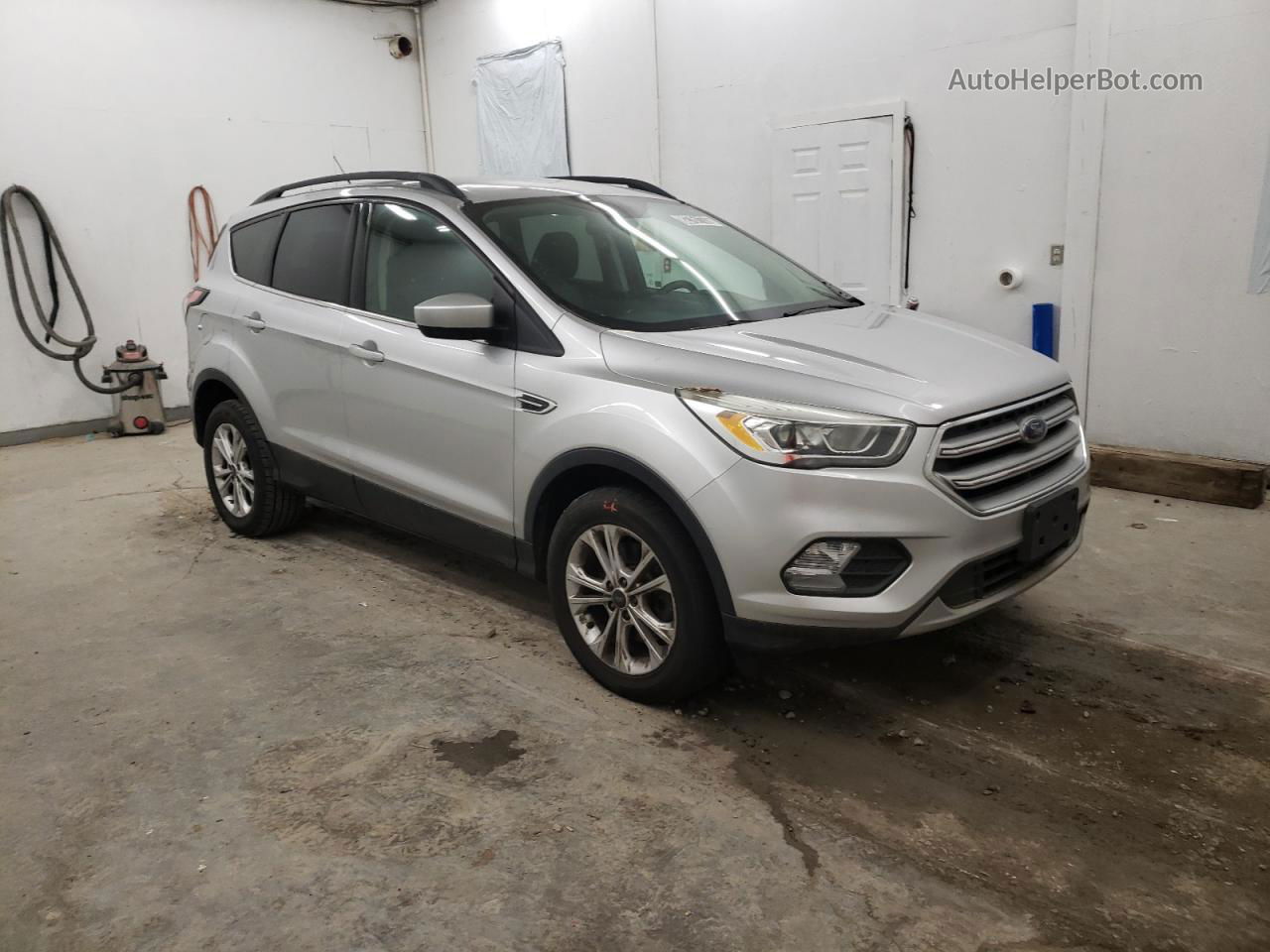 2017 Ford Escape Se Silver vin: 1FMCU9GD4HUC03813