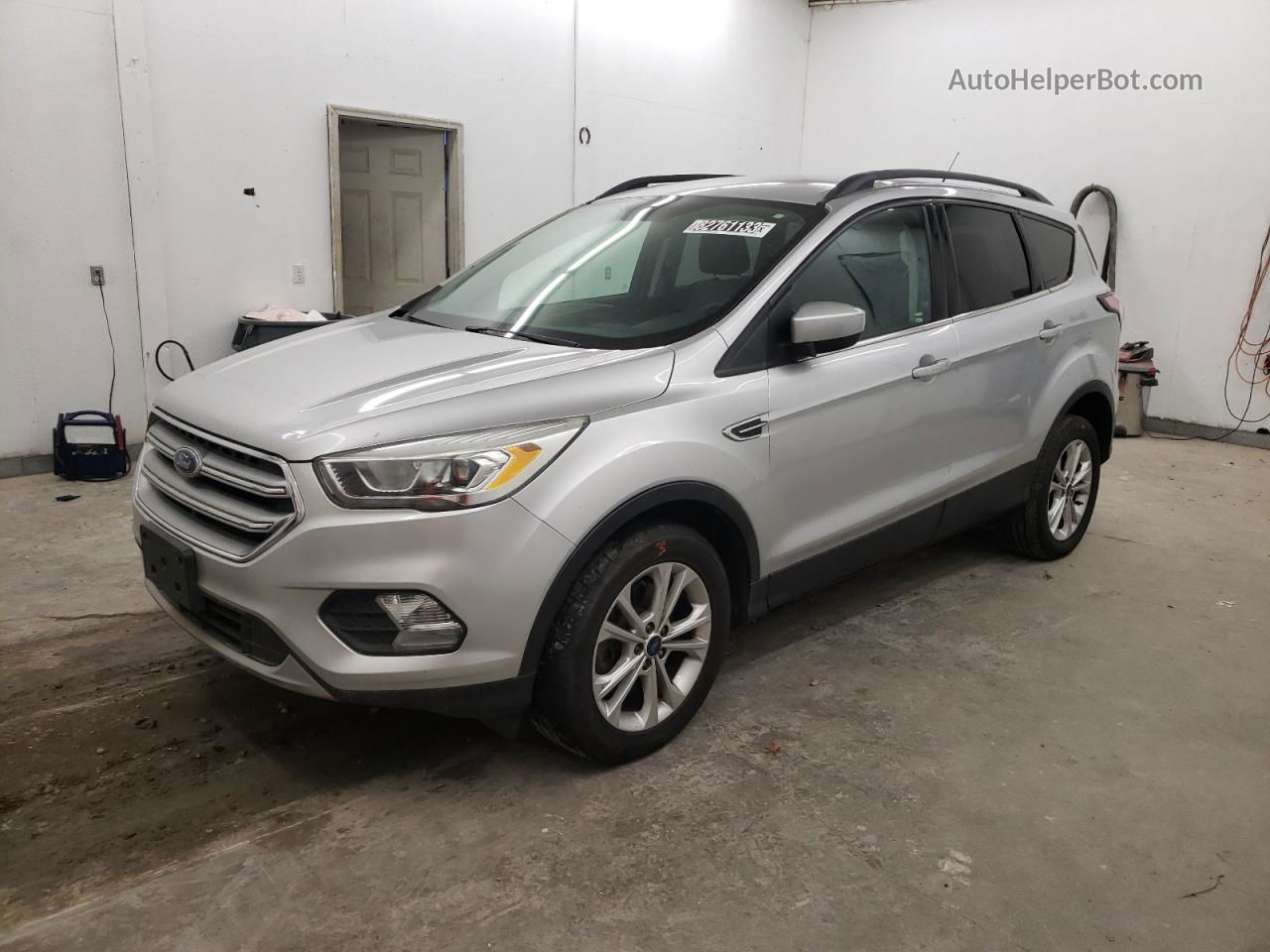 2017 Ford Escape Se Silver vin: 1FMCU9GD4HUC03813