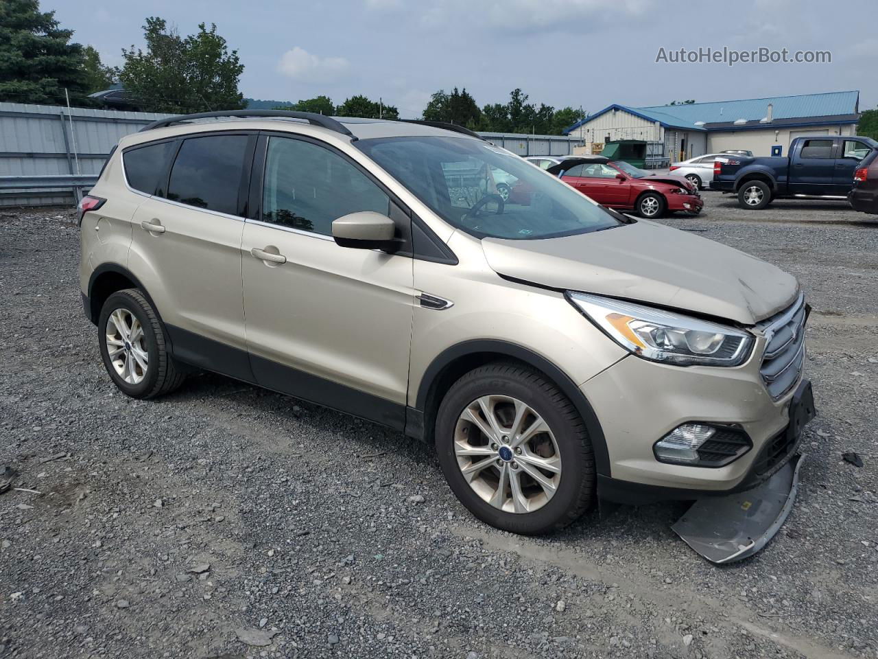 2017 Ford Escape Se Gold vin: 1FMCU9GD4HUE67436