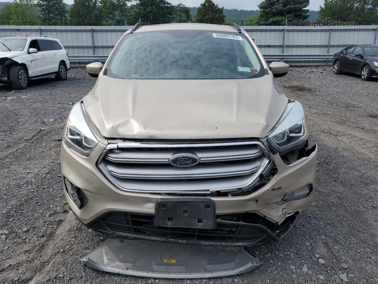 2017 Ford Escape Se Gold vin: 1FMCU9GD4HUE67436