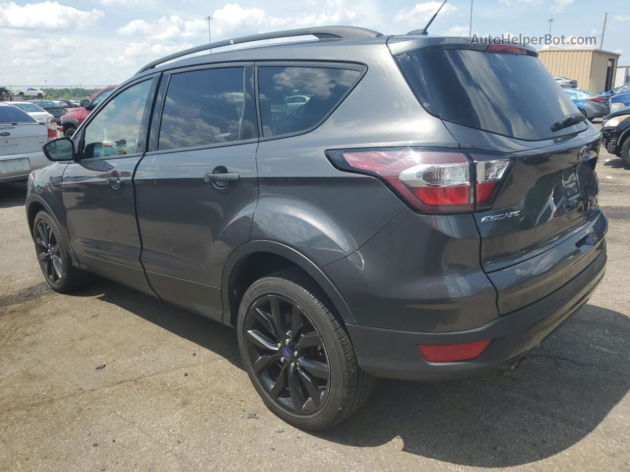 2017 Ford Escape Se Gray vin: 1FMCU9GD4HUE90330