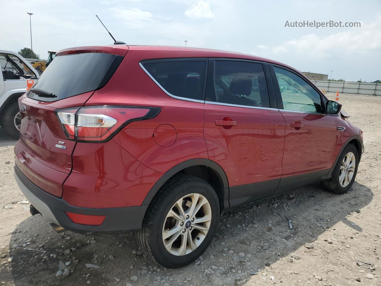 2017 Ford Escape Se Красный vin: 1FMCU9GD4HUF03562