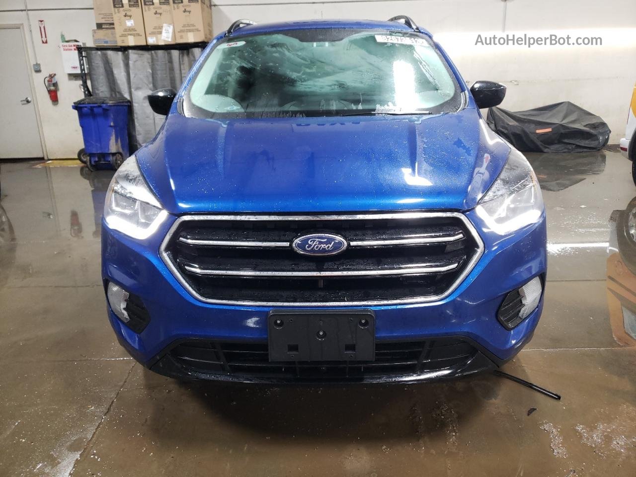 2019 Ford Escape Se Blue vin: 1FMCU9GD4KUA37770