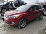 2019 Ford Escape Se Red vin: 1FMCU9GD4KUB24567