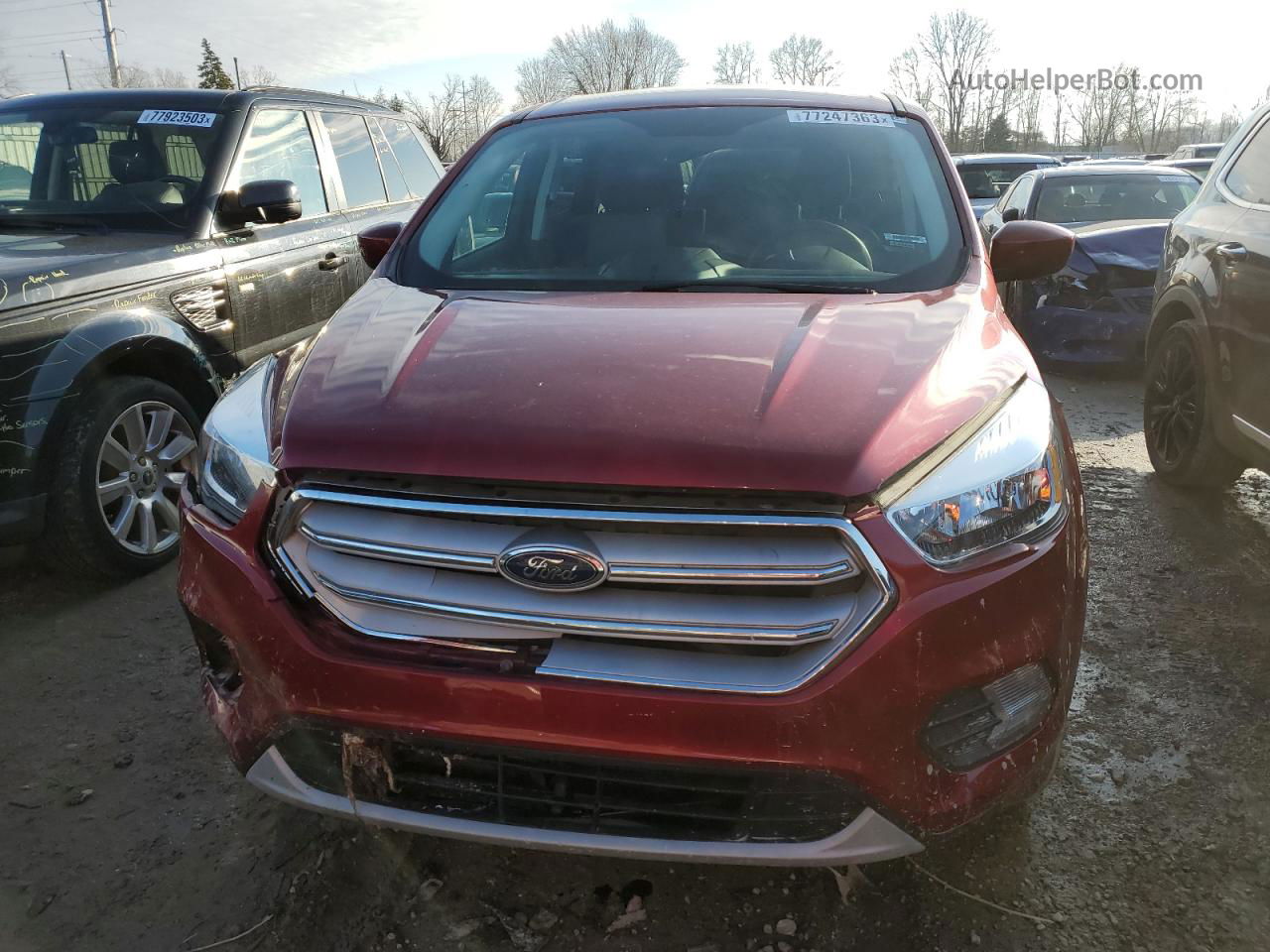 2019 Ford Escape Se Burgundy vin: 1FMCU9GD4KUC51755