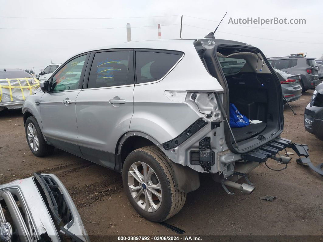 2019 Ford Escape Se Silver vin: 1FMCU9GD5KUA16751