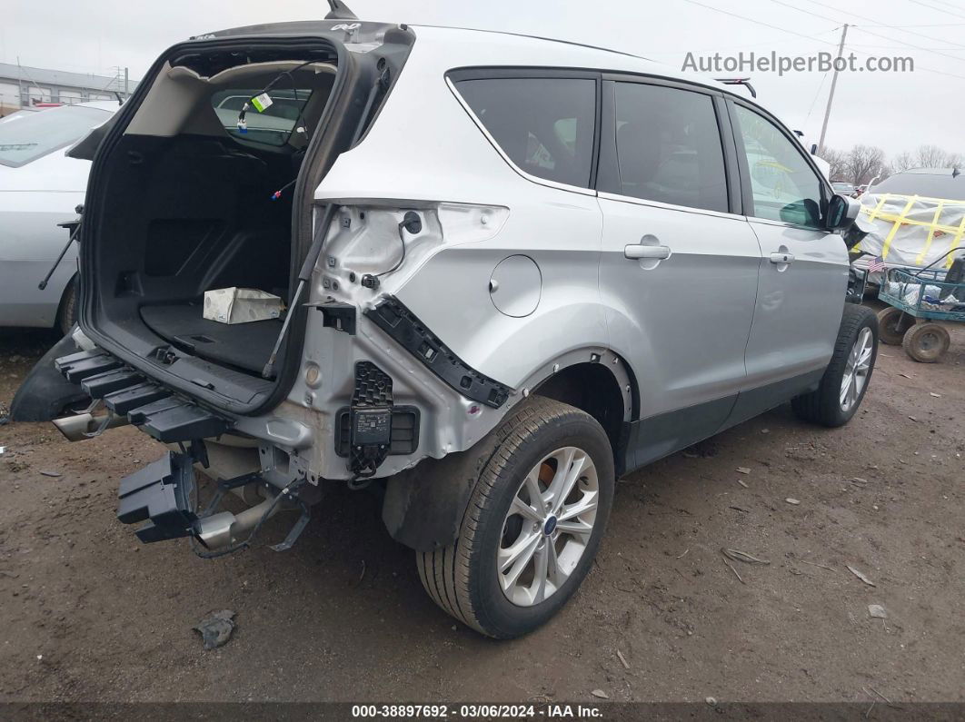 2019 Ford Escape Se Silver vin: 1FMCU9GD5KUA16751