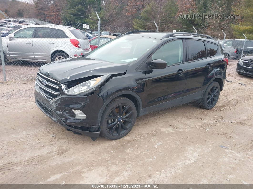 2019 Ford Escape Se Черный vin: 1FMCU9GD5KUA75783