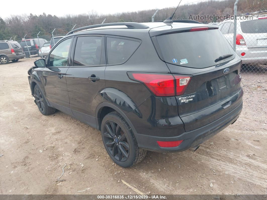 2019 Ford Escape Se Черный vin: 1FMCU9GD5KUA75783