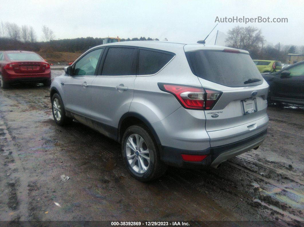 2017 Ford Escape Se Silver vin: 1FMCU9GD6HUB19136