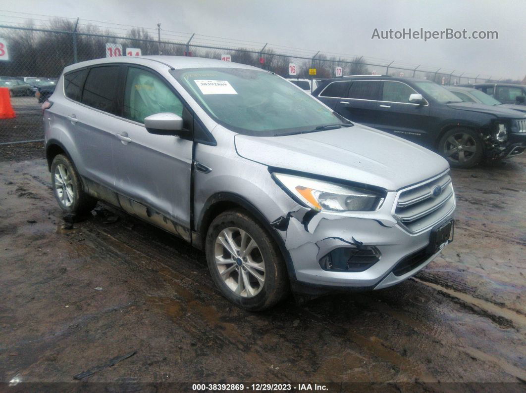 2017 Ford Escape Se Silver vin: 1FMCU9GD6HUB19136