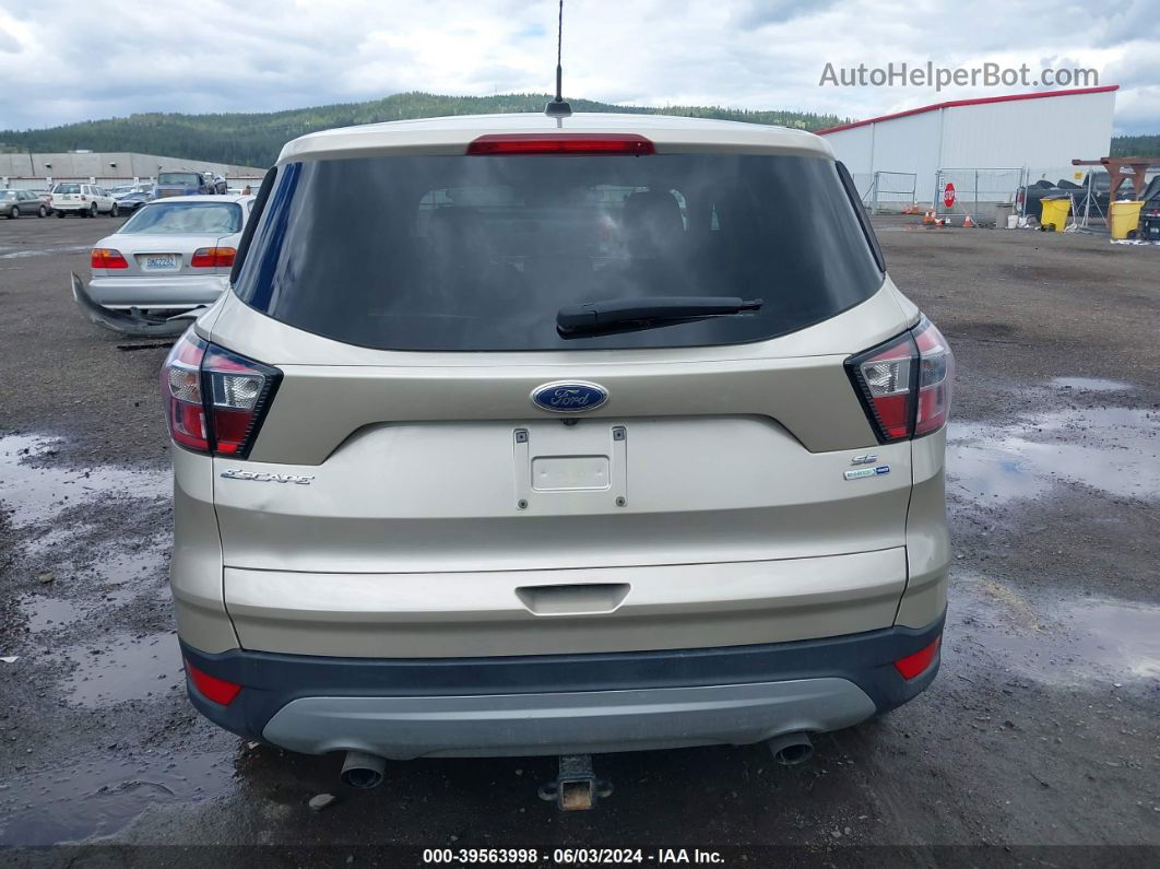 2017 Ford Escape Se Brown vin: 1FMCU9GD6HUC88508