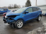 2019 Ford Escape Se Синий vin: 1FMCU9GD6KUA79812