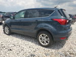 2019 Ford Escape Se Синий vin: 1FMCU9GD6KUB55187