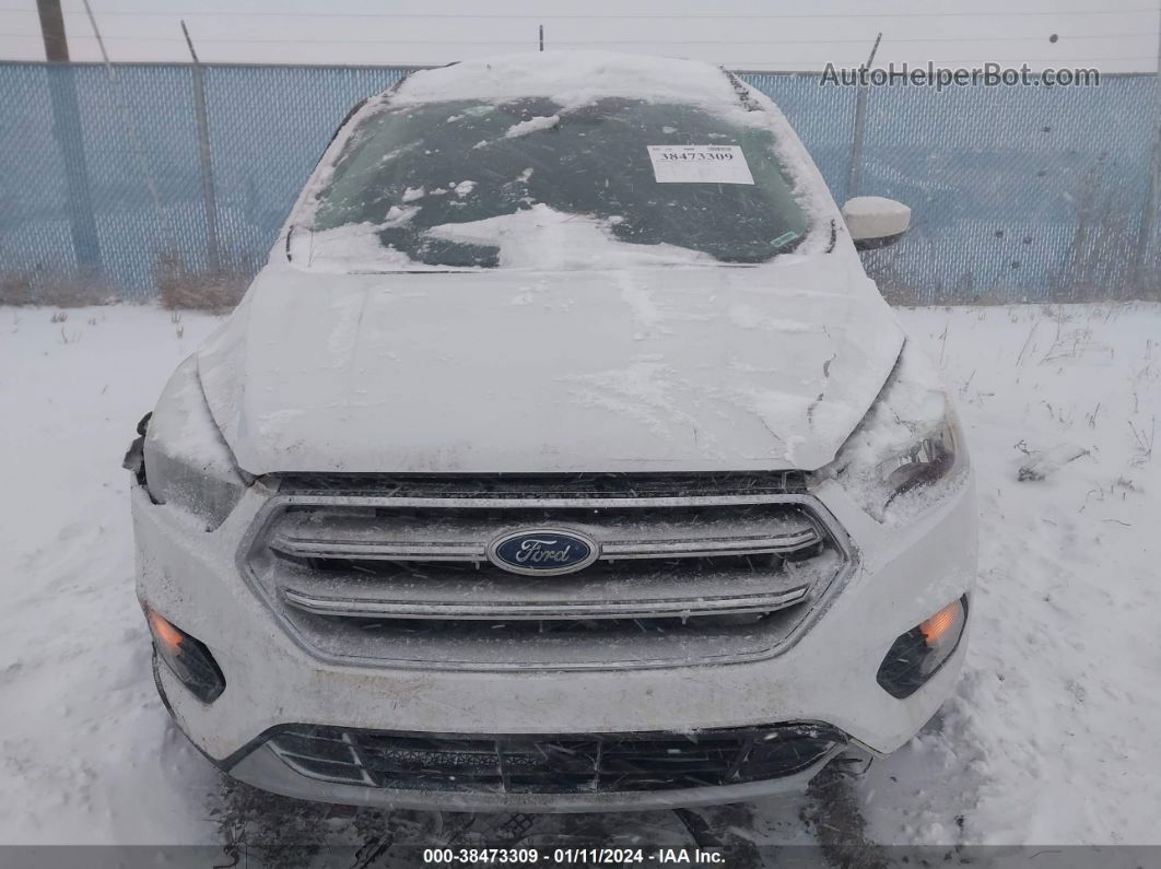 2017 Ford Escape Se White vin: 1FMCU9GD7HUA33821