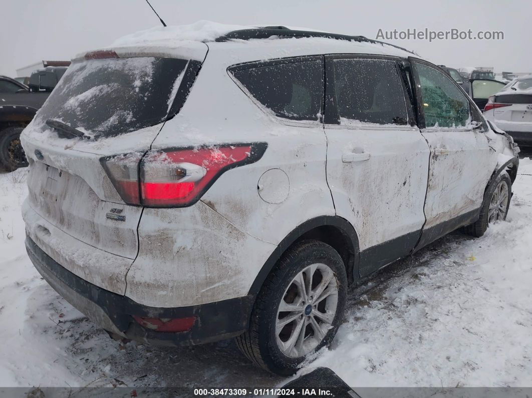 2017 Ford Escape Se White vin: 1FMCU9GD7HUA33821