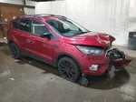 2017 Ford Escape Se Темно-бордовый vin: 1FMCU9GD7HUC21299