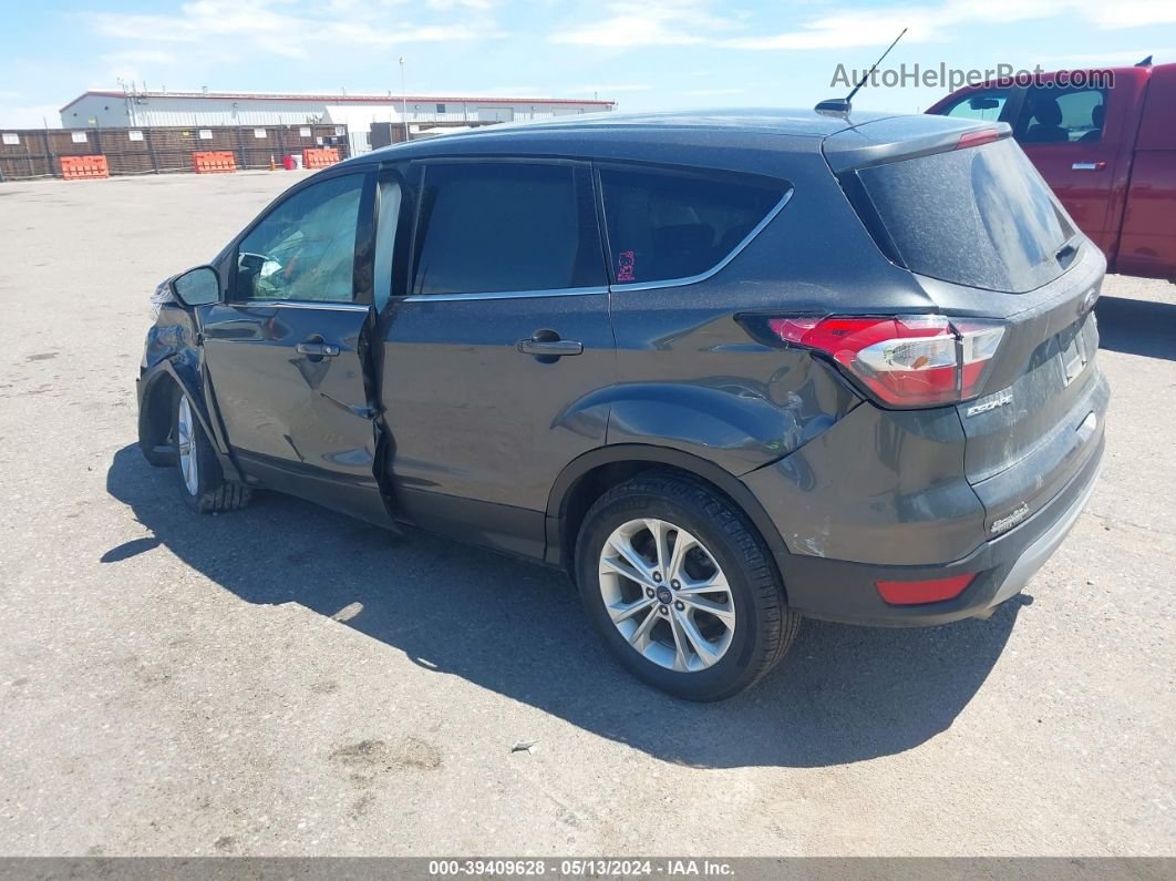 2017 Ford Escape Se Gray vin: 1FMCU9GD7HUC87819