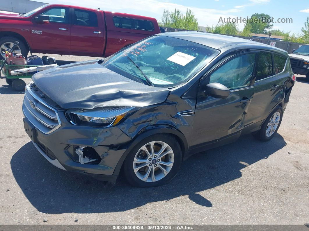 2017 Ford Escape Se Gray vin: 1FMCU9GD7HUC87819